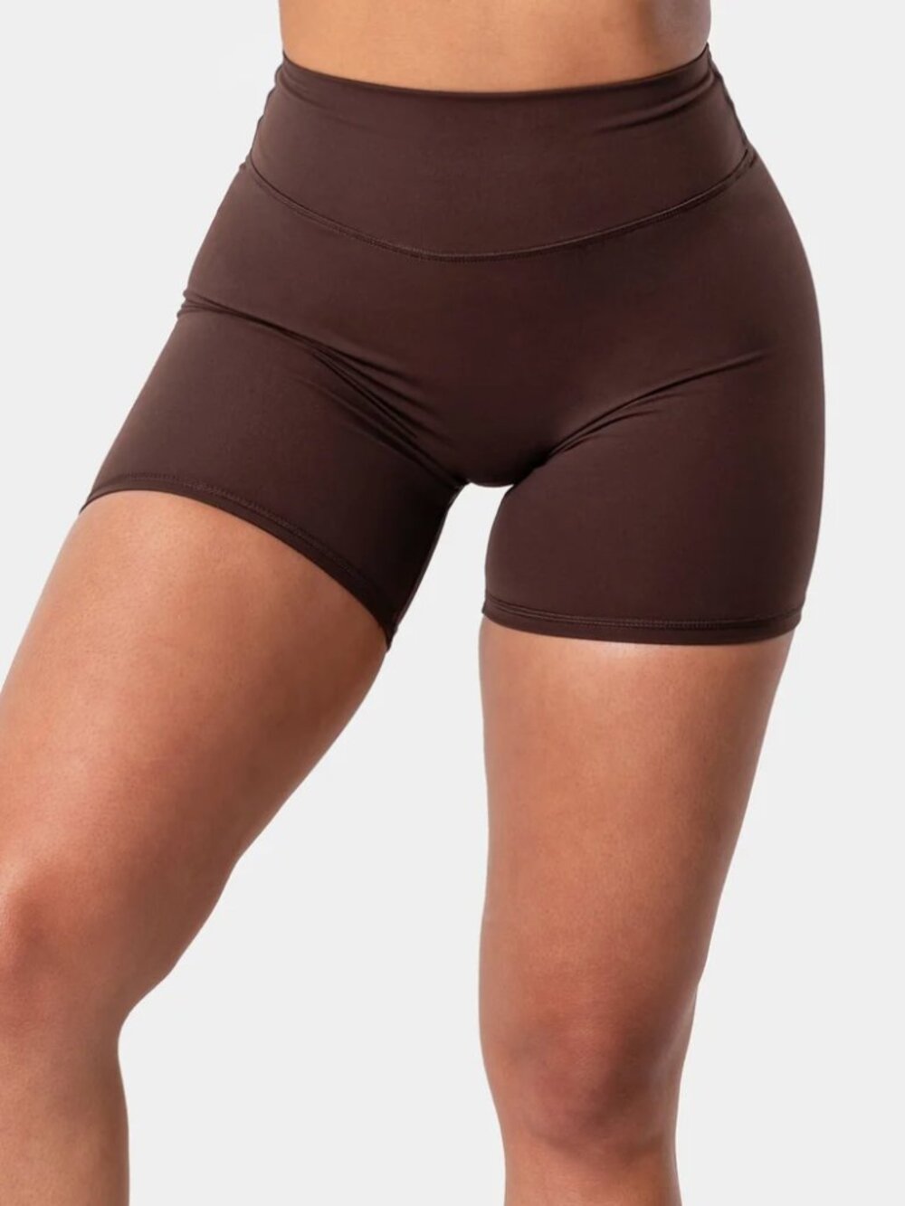 Kamo Fitness Serenity Shorts 6" Java Brown - Size Small